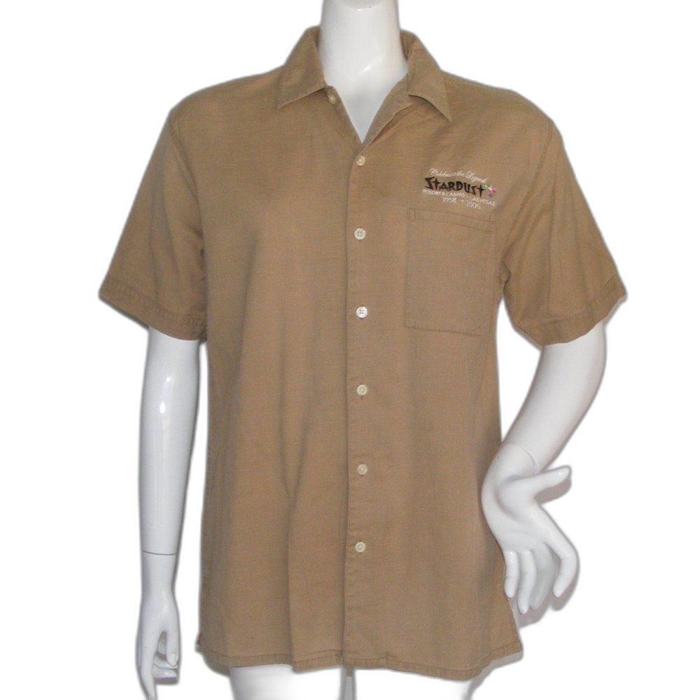 STARDUST CASINO Commemorative Shirt, M, 1958-2006, Souvenir, Short sleeves
